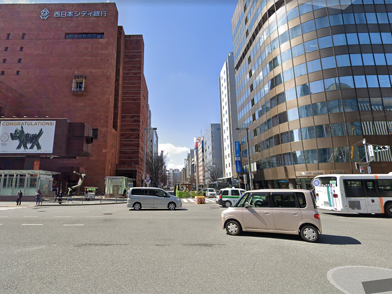 JR、新幹線、地下鉄「博多」駅