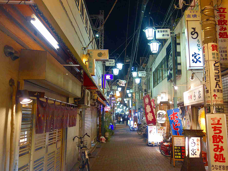 蒲田西口商店街・バーボンロード	