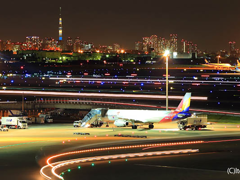 羽田空港　展望デッキ
