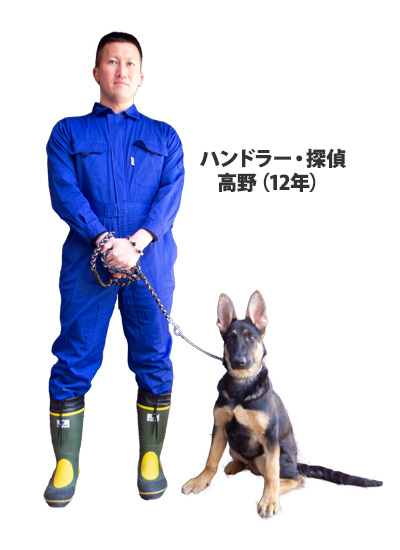 調査員（ハンドラー）