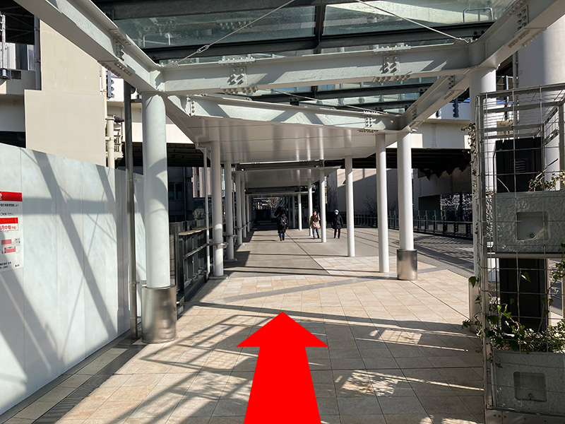 はまレールウォーク直進