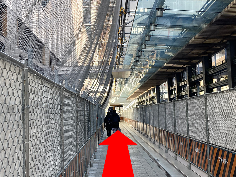 はまレールウォーク工事中